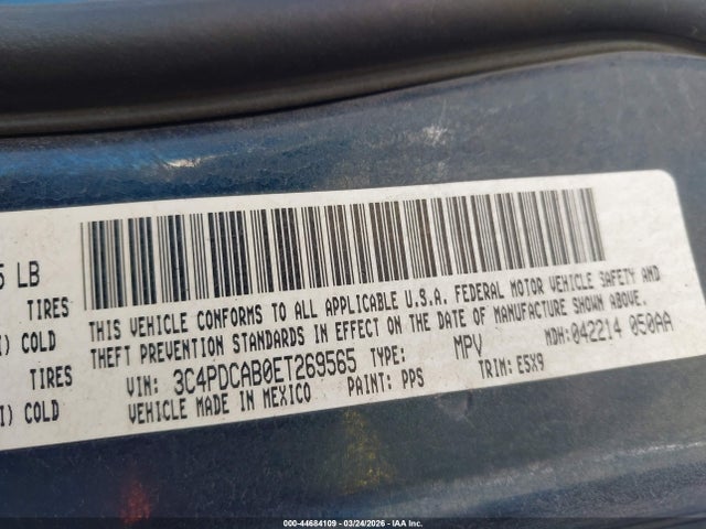 Dodge Journey American Value Pkg 2014 3C4PDCAB0ET269565 Image 9