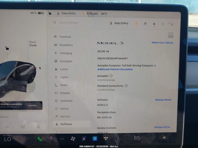 2023 TESLA MODEL 3 5YJ3E1EA4PF464457 Photo 6