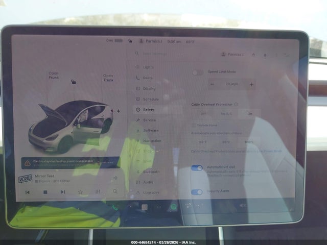 2021 TESLA MODEL Y 5YJYGDEE8MF112417 Photo 6