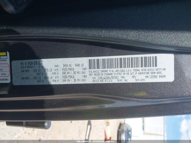 1C4BJWDG8HL567051 Jeep Wrangler Unlimited Sport 4x4