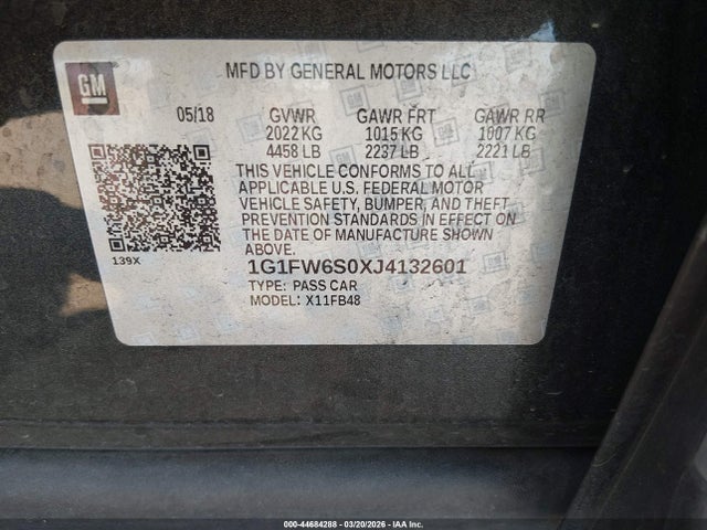 2018 CHEVROLET BOLT EV 1G1FW6S0XJ4132601 Photo 8