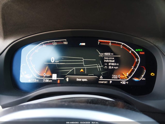 44684363 :رقم المزاد ، 5UX2V1C09M9E47988 vin ، 2021 Bmw X4 Xdrive30i مزاد بيع
