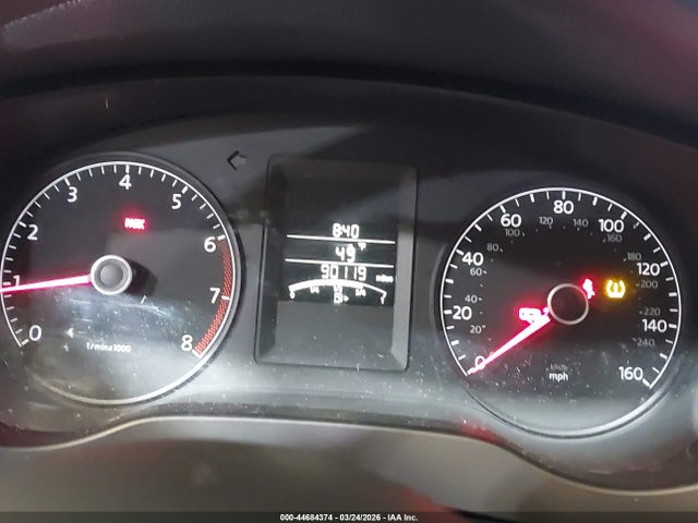 2012 Volkswagen Jetta 2.0l S მანქანა იყიდება აუქციონზე, vin: 3VW1K7AJ5CM353007, აუქციონის ნომერი: 44684374