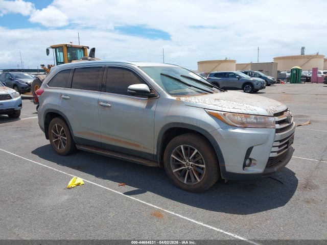 Auction sale of the 2019 Toyota Highlander Xle, vin: 5TDKZRFH0KS567115, lot number: 44684531