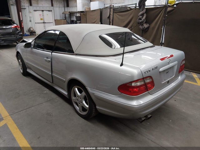 2003 Mercedes-benz Clk 430 მანქანა იყიდება აუქციონზე, vin: WDBLK70G33T141708, აუქციონის ნომერი: 44684548