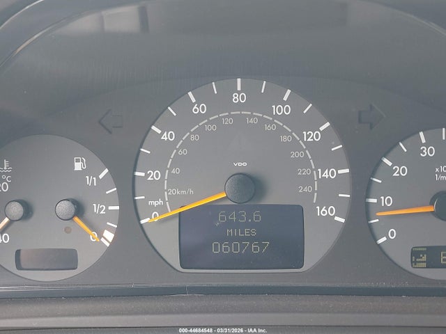 2003 Mercedes-benz Clk 430 მანქანა იყიდება აუქციონზე, vin: WDBLK70G33T141708, აუქციონის ნომერი: 44684548