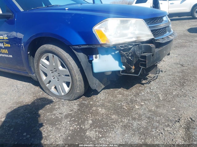 2013 Dodge Avenger Se მანქანა იყიდება აუქციონზე, vin: 1C3CDZAB3DN543846, აუქციონის ნომერი: 44684551