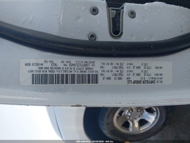 Продажа на аукционе авто 2014 Ram 1500 Tradesman, vin: 1C6RR7FG1ES164659, номер лота: 44684552