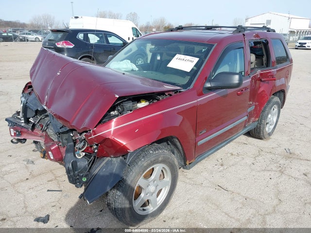 2007 Jeep Grand Cherokee Laredo მანქანა იყიდება აუქციონზე, vin: 1J8GR48K67C631144, აუქციონის ნომერი: 44684590