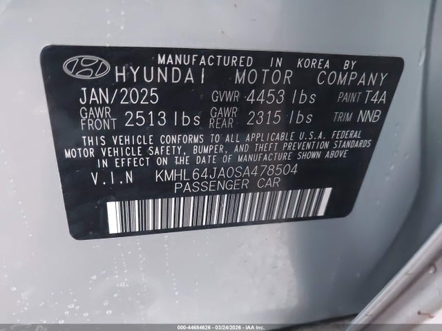 Hyundai SONATA SEL 2025 KMHL64JA0SA478504 Image 9