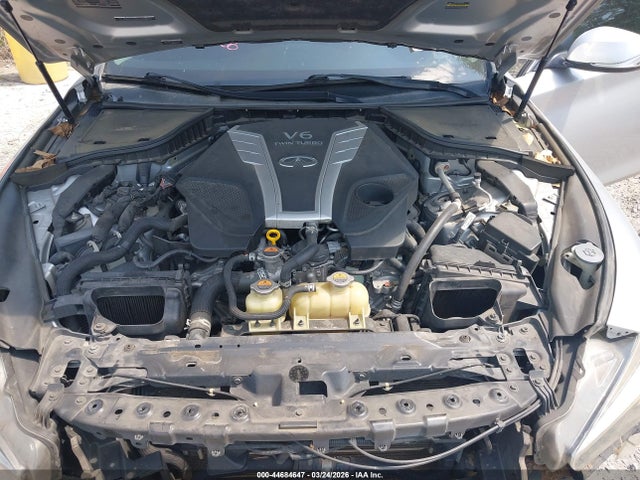 2017 Infiniti Q50 3.0t Premium მანქანა იყიდება აუქციონზე, vin: JN1EV7APXHM735734, აუქციონის ნომერი: 44684647