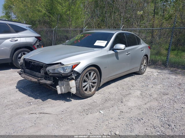 2017 Infiniti Q50 3.0t Premium მანქანა იყიდება აუქციონზე, vin: JN1EV7APXHM735734, აუქციონის ნომერი: 44684647