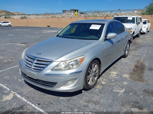2012 Hyundai Genesis 3.8 მანქანა იყიდება აუქციონზე, vin: KMHGC4DD1CU151450, აუქციონის ნომერი: 44684673