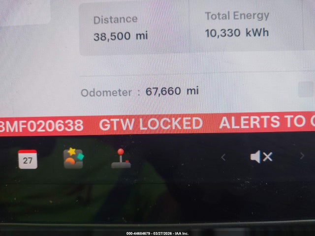 44684679 :رقم المزاد ، 5YJ3E1EA8MF020638 vin ، 2021 Tesla Model 3 Standard Range Plus Rear-wheel Drive مزاد بيع