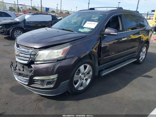 Chevrolet Traverse Ltz 2015 1GNKRJKD4FJ162017 Image 2