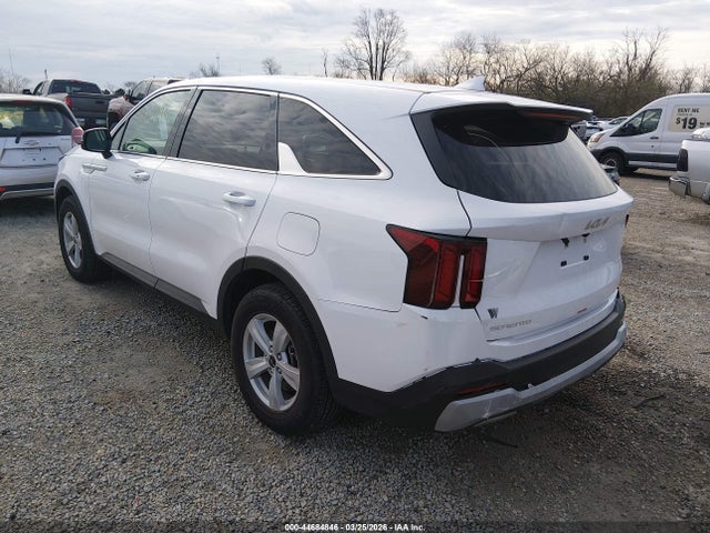 2025 Kia Sorento Lx მანქანა იყიდება აუქციონზე, vin: 5XYRG4JC7SG335059, აუქციონის ნომერი: 44684846