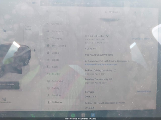 7SAYGDEE2PA150598 Tesla Model Y