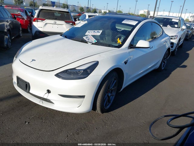 Продаж на аукціоні авто 2021 Tesla Model 3 Standard Range Plus Rear-wheel Drive, vin: 5YJ3E1EA4MF929704, номер лоту: 44684945