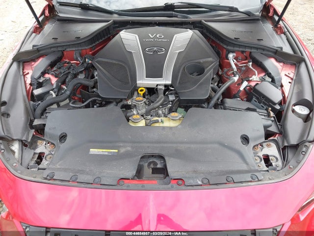 44684957 :رقم المزاد ، JN1FV7EL4HM702322 vin ، 2017 Infiniti Q60 3.0t Red Sport 400 مزاد بيع