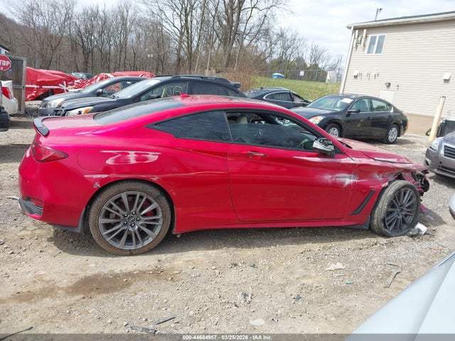 44684957 :رقم المزاد ، JN1FV7EL4HM702322 vin ، 2017 Infiniti Q60 3.0t Red Sport 400 مزاد بيع