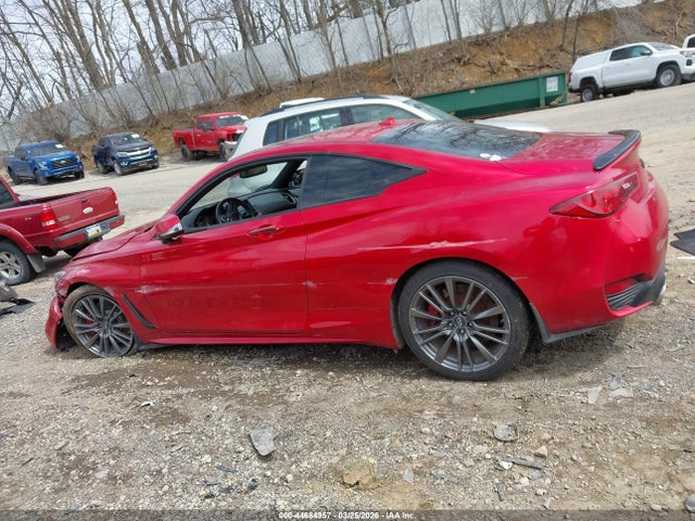 44684957 :رقم المزاد ، JN1FV7EL4HM702322 vin ، 2017 Infiniti Q60 3.0t Red Sport 400 مزاد بيع