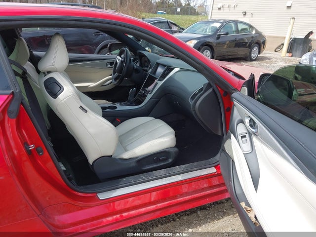 44684957 :رقم المزاد ، JN1FV7EL4HM702322 vin ، 2017 Infiniti Q60 3.0t Red Sport 400 مزاد بيع