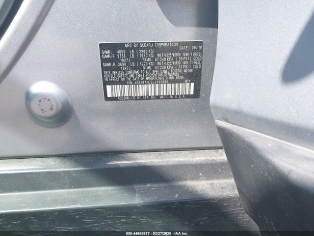4S4BTANC2L3101886 Subaru Outback Limited