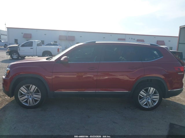 2019 Volkswagen Atlas 3.6l V6 Sel მანქანა იყიდება აუქციონზე, vin: 1V2MR2CA9KC505395, აუქციონის ნომერი: 44685164
