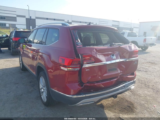 2019 Volkswagen Atlas 3.6l V6 Sel მანქანა იყიდება აუქციონზე, vin: 1V2MR2CA9KC505395, აუქციონის ნომერი: 44685164