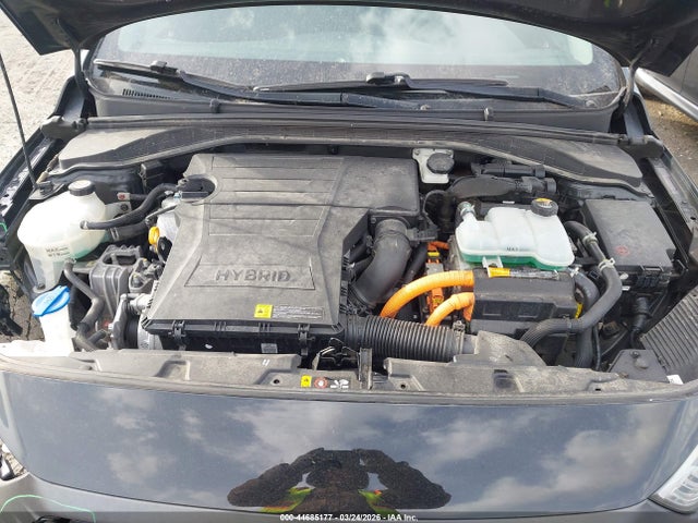44685177 :رقم المزاد ، KMHC65LC0HU030078 vin ، 2017 Hyundai Ioniq Hybrid Blue مزاد بيع