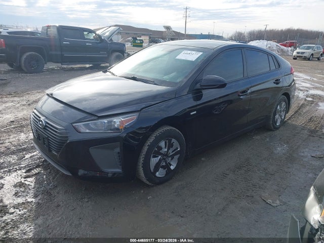 44685177 :رقم المزاد ، KMHC65LC0HU030078 vin ، 2017 Hyundai Ioniq Hybrid Blue مزاد بيع