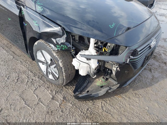 44685177 :رقم المزاد ، KMHC65LC0HU030078 vin ، 2017 Hyundai Ioniq Hybrid Blue مزاد بيع
