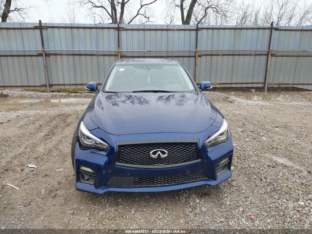 2016 Infiniti Q50 3.0t Red Sport 400 მანქანა იყიდება აუქციონზე, vin: JN1FV7AR6GM451053, აუქციონის ნომერი: 44685237