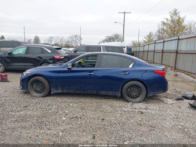 2016 Infiniti Q50 3.0t Red Sport 400 მანქანა იყიდება აუქციონზე, vin: JN1FV7AR6GM451053, აუქციონის ნომერი: 44685237