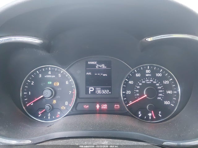 2016 Kia Forte Lx მანქანა იყიდება აუქციონზე, vin: KNAFK4A61G5611955, აუქციონის ნომერი: 44685258