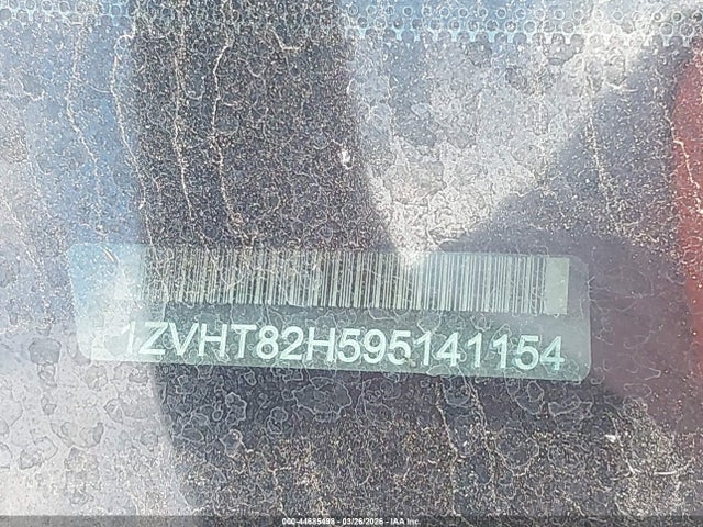 2009 FORD MUSTANG 1ZVHT82H595141154 Photo 8