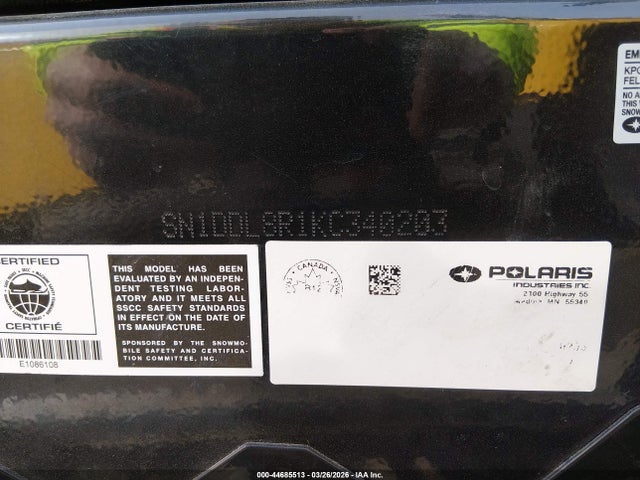 Polaris Other 2019 SN1DDLBR1KC340203 Image 9