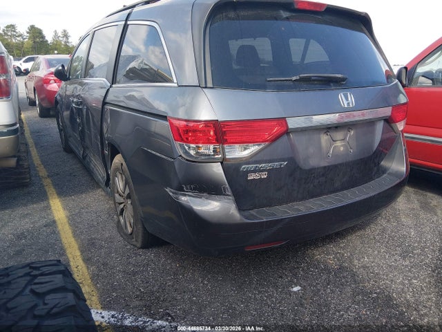 2015 Honda Odyssey Ex-l მანქანა იყიდება აუქციონზე, vin: 5FNRL5H68FB071204, აუქციონის ნომერი: 44685734