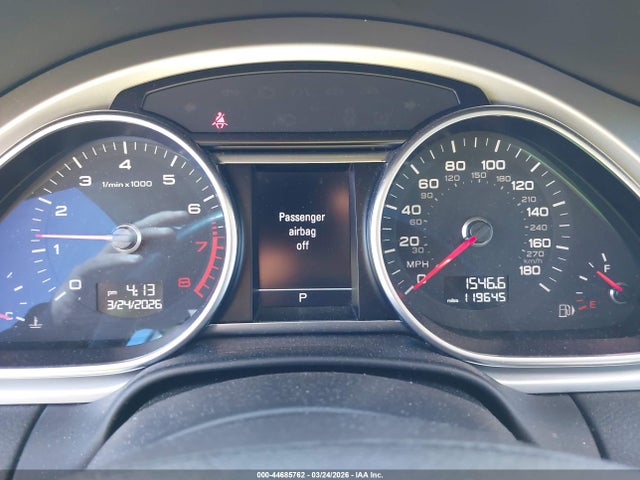 2014 Audi Q7 3.0t Premium მანქანა იყიდება აუქციონზე, vin: WA1LGAFE0ED001015, აუქციონის ნომერი: 44685762