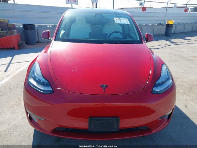 2021 Tesla Model Y Long Range Dual Motor All-wheel Drive მანქანა იყიდება აუქციონზე, vin: 5YJYGDEE7MF099062, აუქციონის ნომერი: 44685795