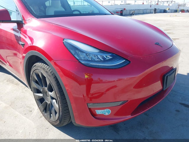 2021 Tesla Model Y Long Range Dual Motor All-wheel Drive მანქანა იყიდება აუქციონზე, vin: 5YJYGDEE7MF099062, აუქციონის ნომერი: 44685795