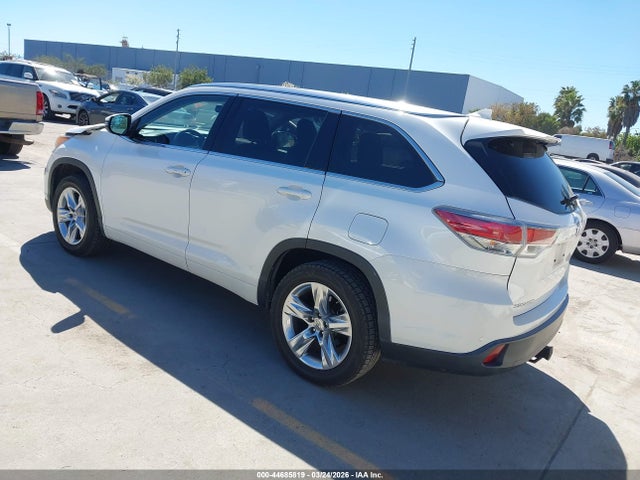 5TDYKRFH1ES034421 Toyota Highlander Limited Platinum V6
