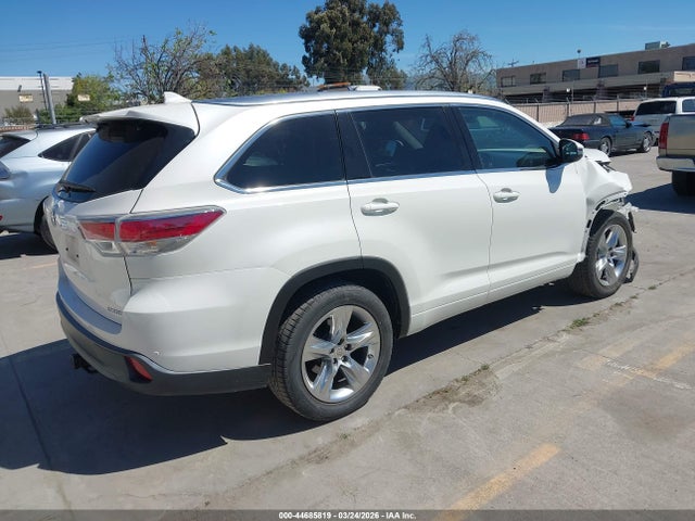 5TDYKRFH1ES034421 Toyota Highlander Limited Platinum V6