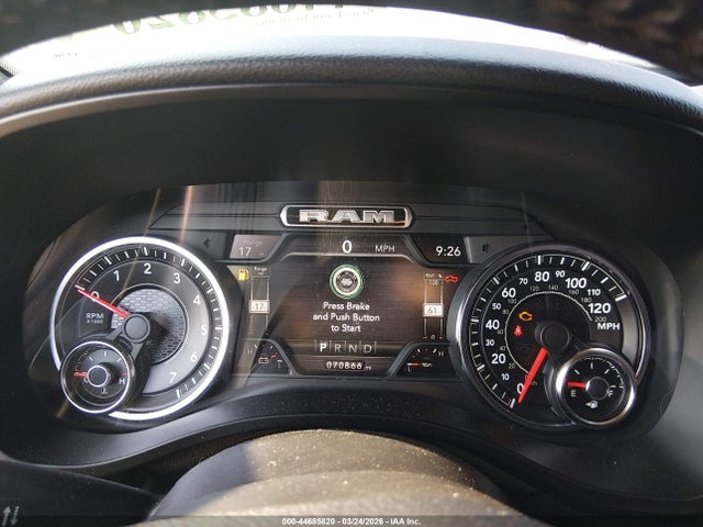 44685820 :رقم المزاد ، 1C6SRFBT4LN369726 vin ، 2020 Ram 1500 Big Horn  4x4 6'4 Box مزاد بيع
