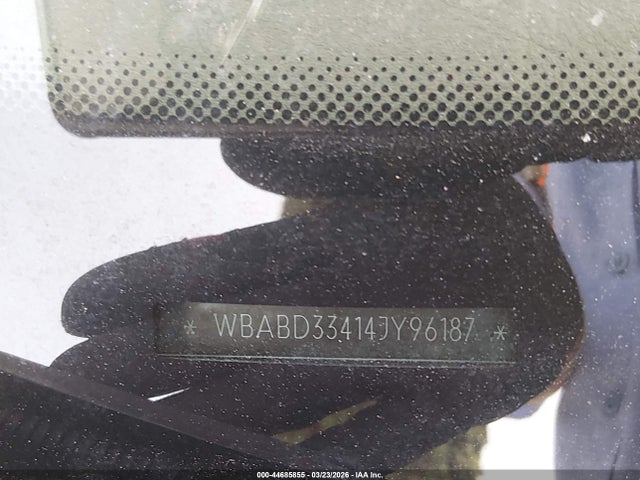 Продаж на аукціоні авто 2004 Bmw 325ci, vin: WBABD33414JY96187, номер лоту: 44685855