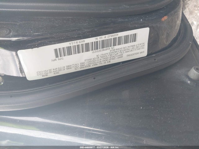 44685977 :رقم المزاد ، 4S4BP66C097315731 vin ، 2009 Subaru Outback 2.5i Limited مزاد بيع