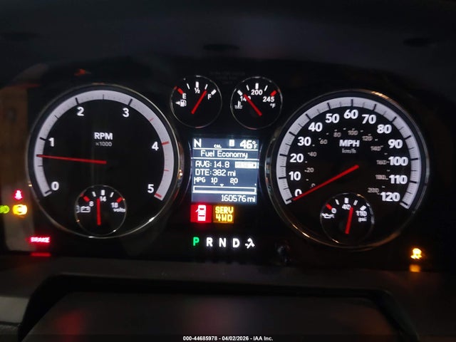 44685978 :رقم المزاد ، 3C6UD5FLXCG312239 vin ، 2012 Ram 2500 Laramie مزاد بيع