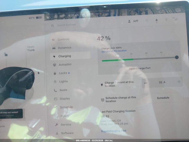 2024 Tesla Model 3 Long Range Dual Motor All-wheel Drive/rear-wheel Drive მანქანა იყიდება აუქციონზე, vin: 5YJ3E1EAXRF730311, აუქციონის ნომერი: 44686026