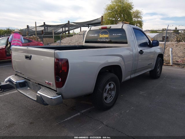 44686033 :رقم المزاد ، 1GTCS146348177581 vin ، 2004 Gmc Canyon Sle مزاد بيع