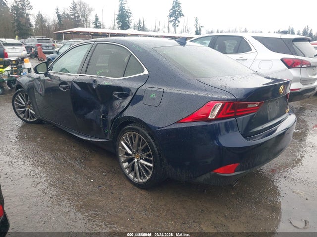 44686046 :رقم المزاد ، JTHBF1D20F5076322 vin ، 2015 Lexus Is 250 مزاد بيع